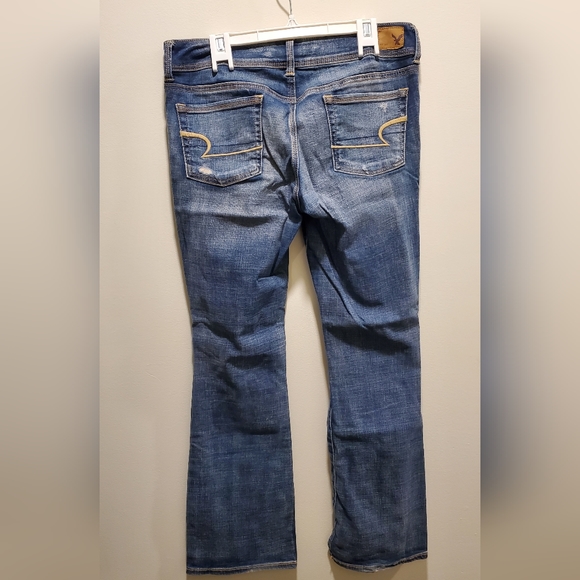 AE | Kick Boots Blue Jeans in Size 10 - Picture 4 of 12